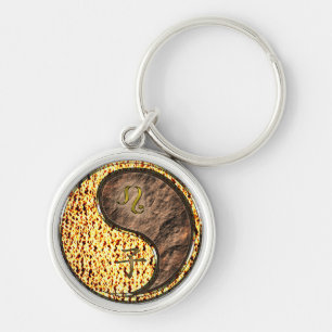 Leo & Earth Rat Keychain