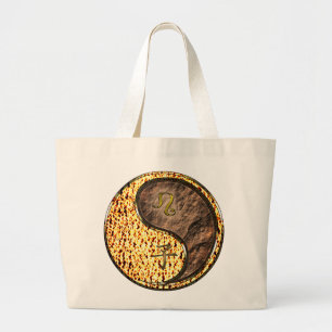 Leo & Earth Rat Large Tote Bag