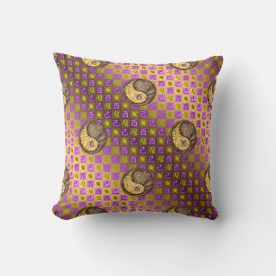 Leo & Earth Rooster Throw Pillow