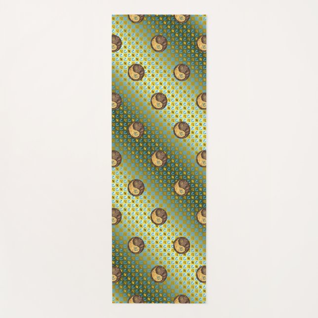 Leo & Earth Snake Yoga Mat (Front)