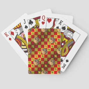 Leo & Earth Tiger Playing Cards