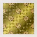 Leo & Fire Dragon Jigsaw Puzzle<br><div class="desc">For those born under the sign of Leo in the Year of the Fire Dragon.</div>