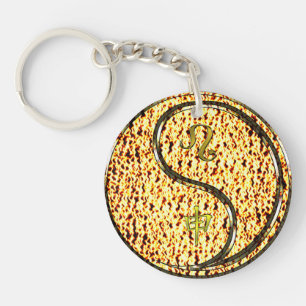 Leo & Fire Monkey Keychain