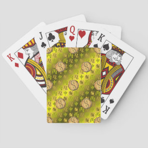 Leo & Fire Monkey Playing Cards