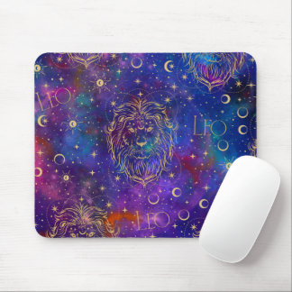 Leo Galaxy Mouse Pad