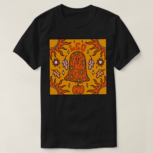 Leo Ghost T-Shirt (Design Front)