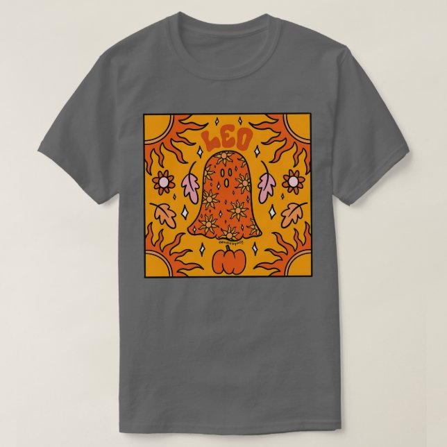 Leo Ghost T-Shirt (Design Front)
