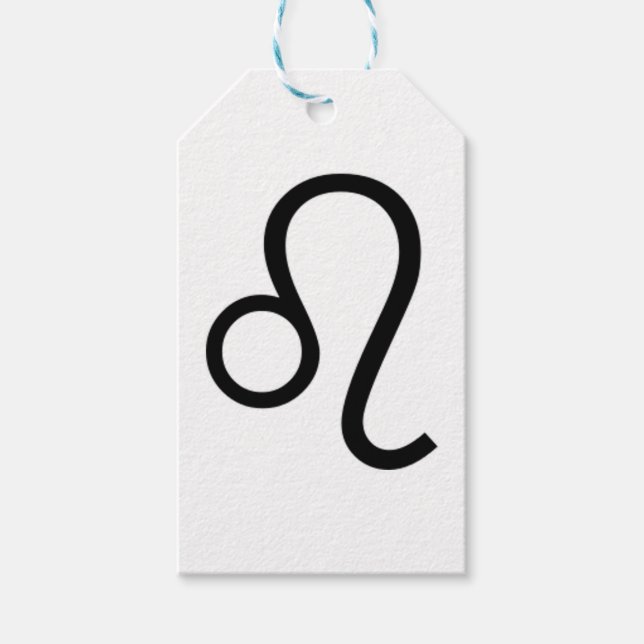Leo Gift Tags (Front)