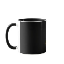 Leo Gold Lettering Mug