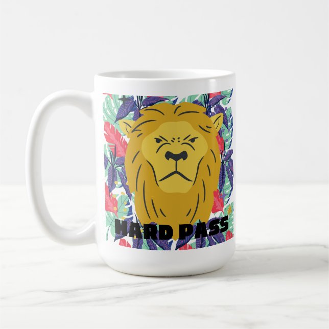 Leo Hard Pass Coffee Mug (Left)