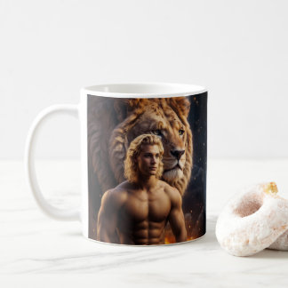 Leo Homme Astrological Coffee Mug