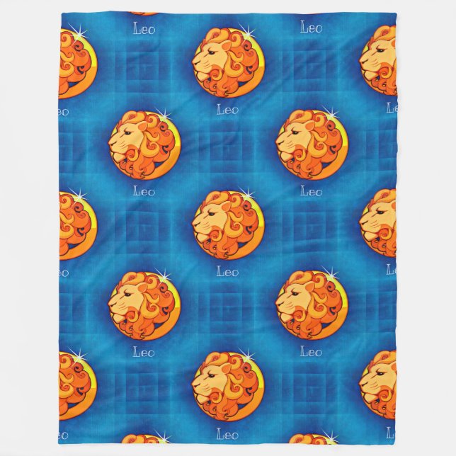 leo horoscope blanket (Front)