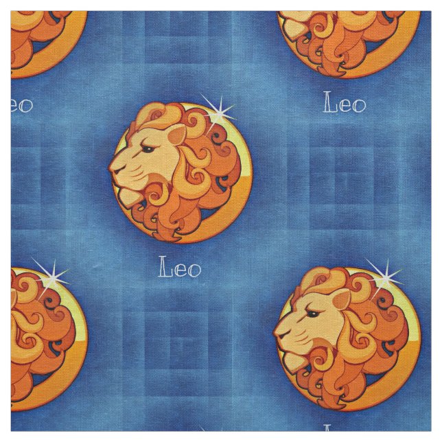 leo horoscope fabric (Swatch)