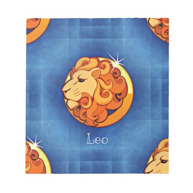 leo horoscope notepad (Front)