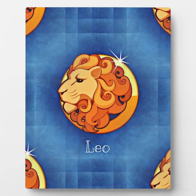 leo horoscope plaque (Front)