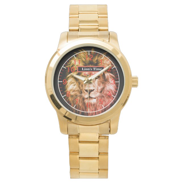 Leo Horoscope Zodiac Watch (Front)
