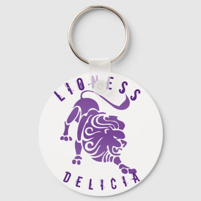 Leo Key Chain (Front)