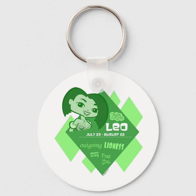 Leo Keychain (Front)