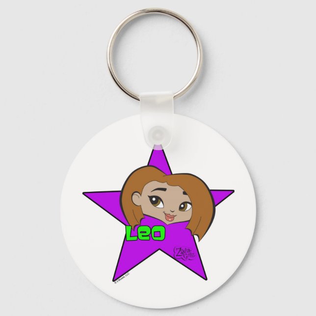 Leo Keychain (Front)