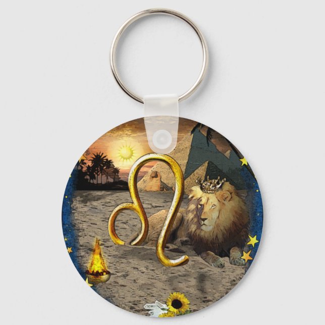 Leo Keychain (Front)