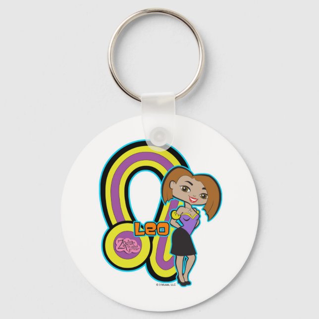 Leo Keychain (Front)