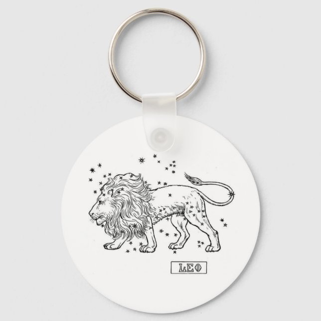 Leo Keychain (Front)