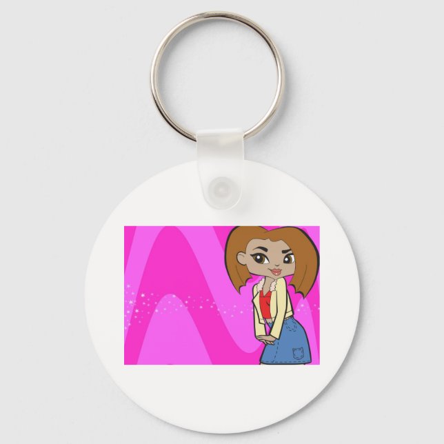 Leo Keychain (Front)