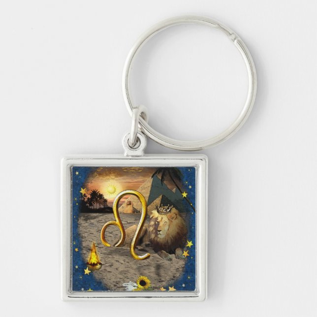 Leo Keychain (Front)