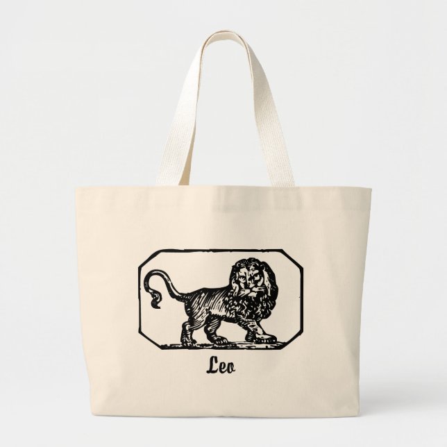 Leo Large Tote Bag (Front)
