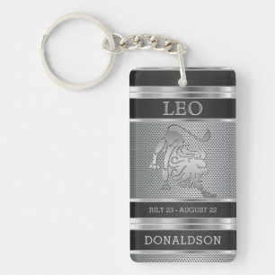 Leo ♌ le Lion en Maille Noire et Argent
