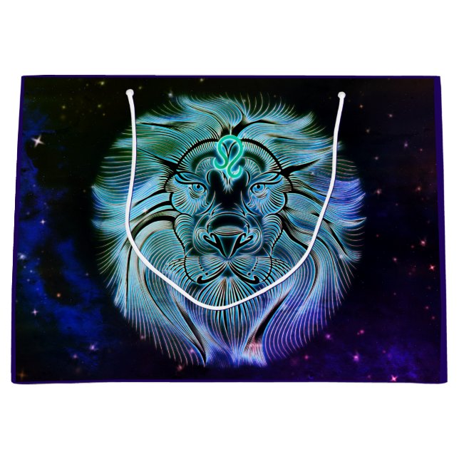 leo le sac cadeau du lion zodiac (Devant)