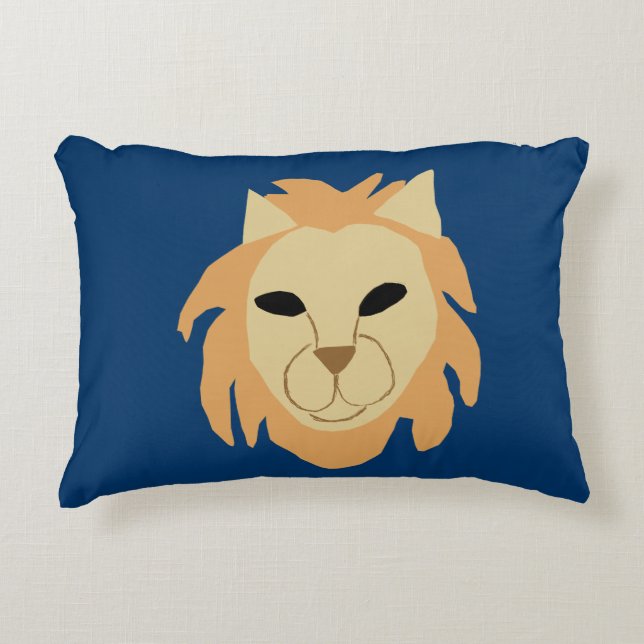 Leo Lion, Accent Pillow (Front)