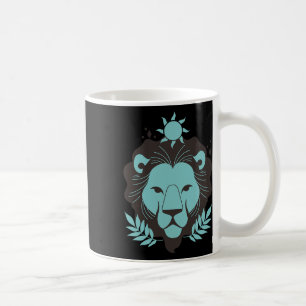 Leo Lion Halloween Zodiac Horoscope Astrology  Coffee Mug