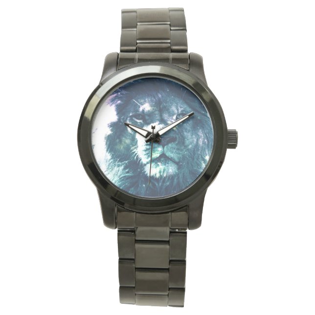 Leo Lion Teal Watch (Front)