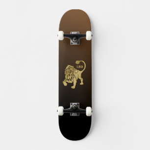 Leo Lion Zodiac Skateboard