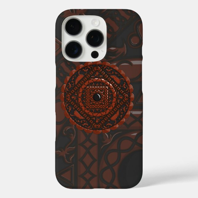 Leo Mandala Case-Mate Phone Case (Back)