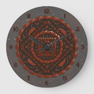 Leo Mandala Clock