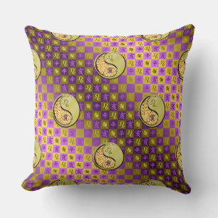 Leo & Metal Boar Throw Pillow