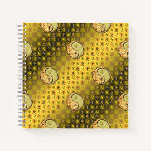 Leo & Metal Horse Notebook