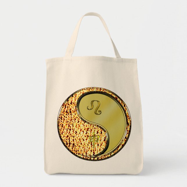 Leo & Metal Monkey Tote Bag (Front)