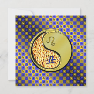 Leo & Metal Ox Card