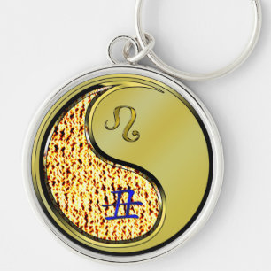 Leo & Metal Ox Keychain