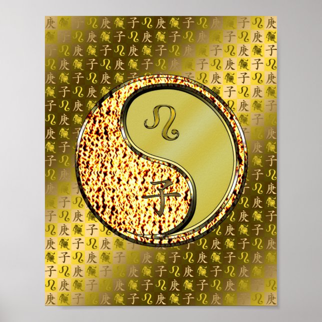 Leo & Metal Rat Poster (Front)