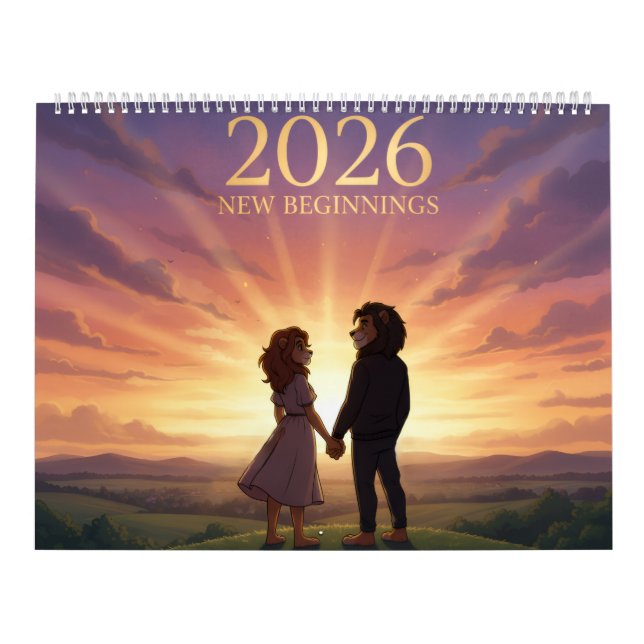 Leo & Nessa Calendar (Cover)