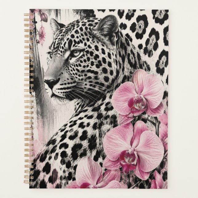 Leo Orchid Love Planner (Front)