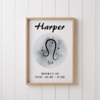 Leo Personalized Zodiac Custom