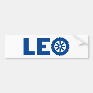 Leo Petrol Head Bumper Sticker