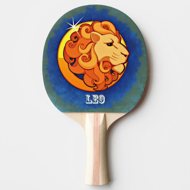 Leo Ping Pong Paddle (Front)