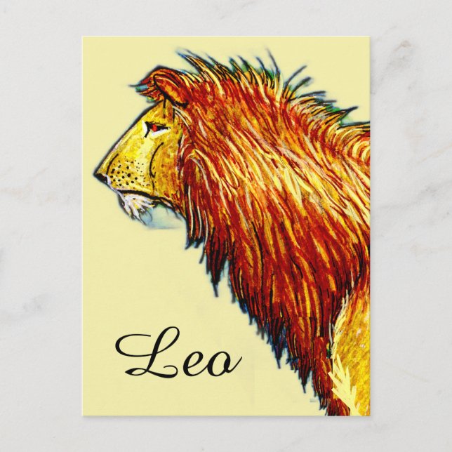 Leo  postcard (Front)