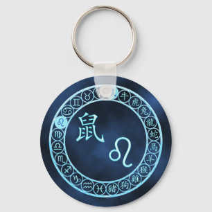 Leo/Rat Keychain